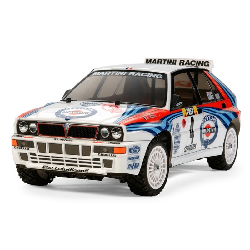TAMIYA 58570-60A 1/10 RC Lancia Delta Integrale, w/ TT02 Chassis