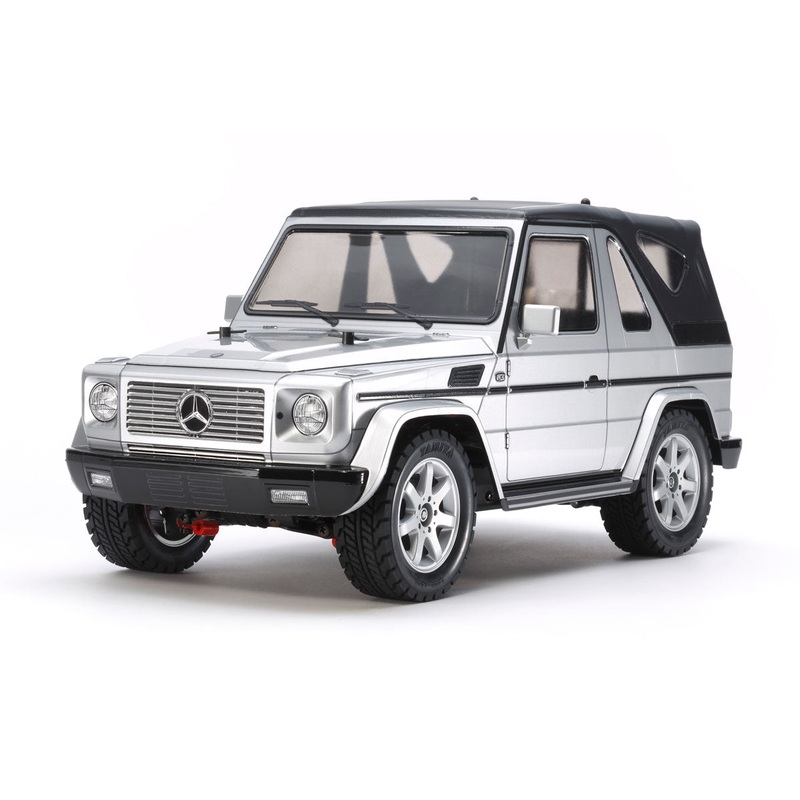 TAMIYA 58629-60A 1/10 RC Mercedes-Benz G 320 Cabrio Kit, w/ MF-01X Chassis - Includes HobbyWing THW 1060 ESC