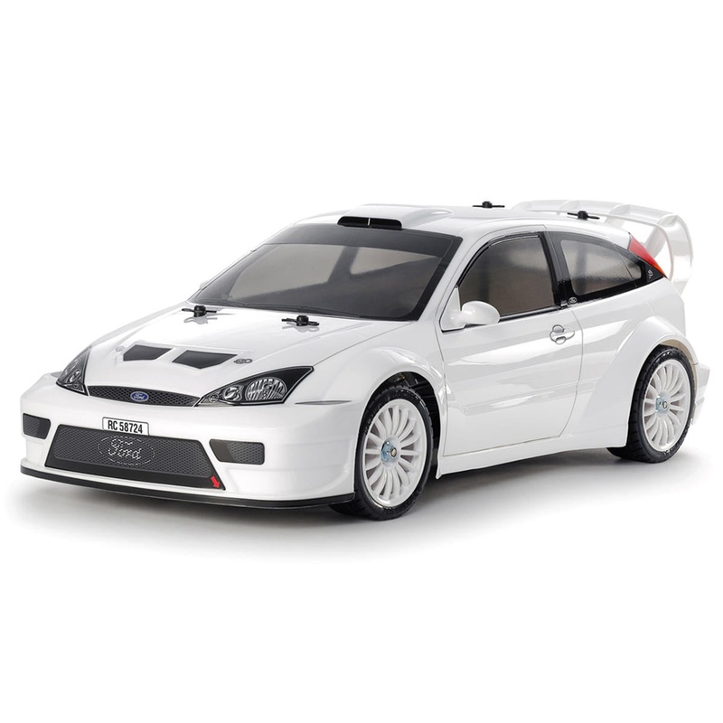 TAMIYA 58724-60A Tamiya 2003 Ford Focus RS Custom 1/10 4WD Electric Touring Car Kit (TT-02)