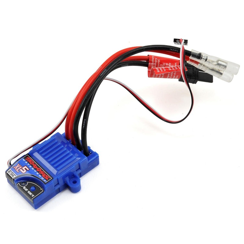 TRAXXAS 3018R XL-5 Waterproof ESC w/Low Voltage Detection