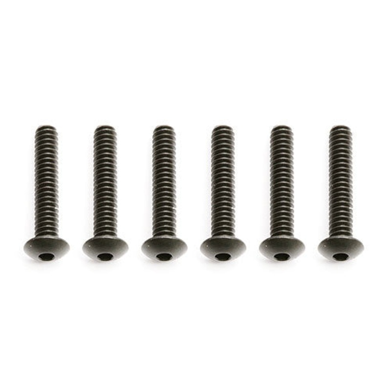 ASSOCIATED 7633 Button Head Socket Screw 4-40x5/8 *DISC*