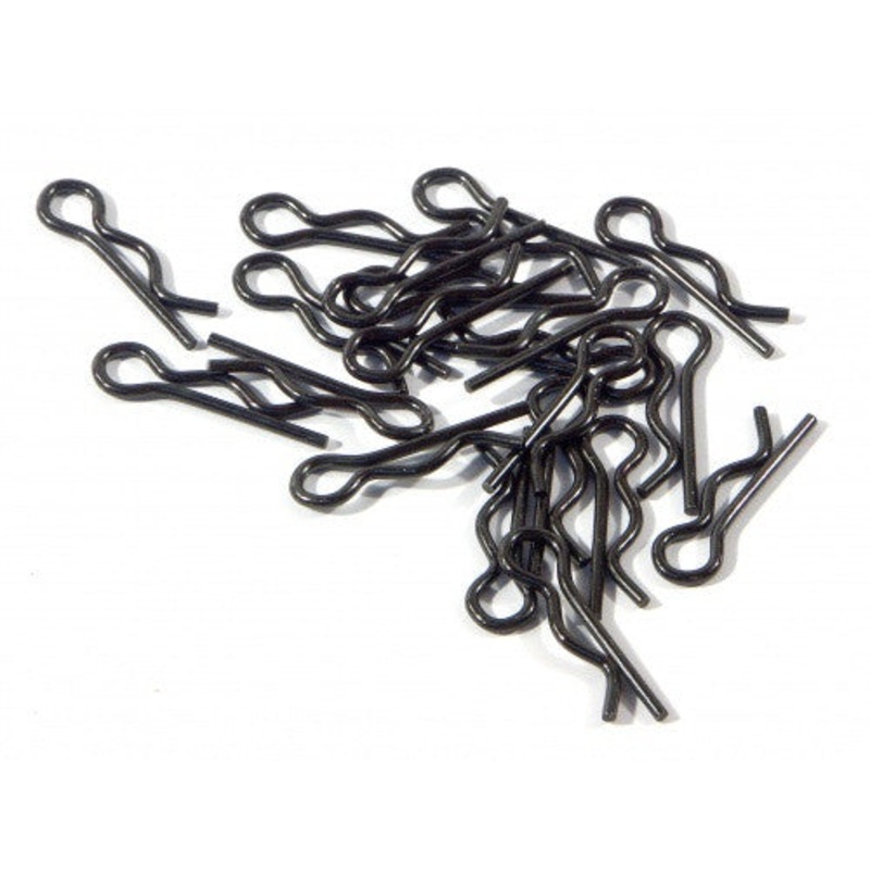 HPI 75106 Body Clip 6mm Black E-Savage