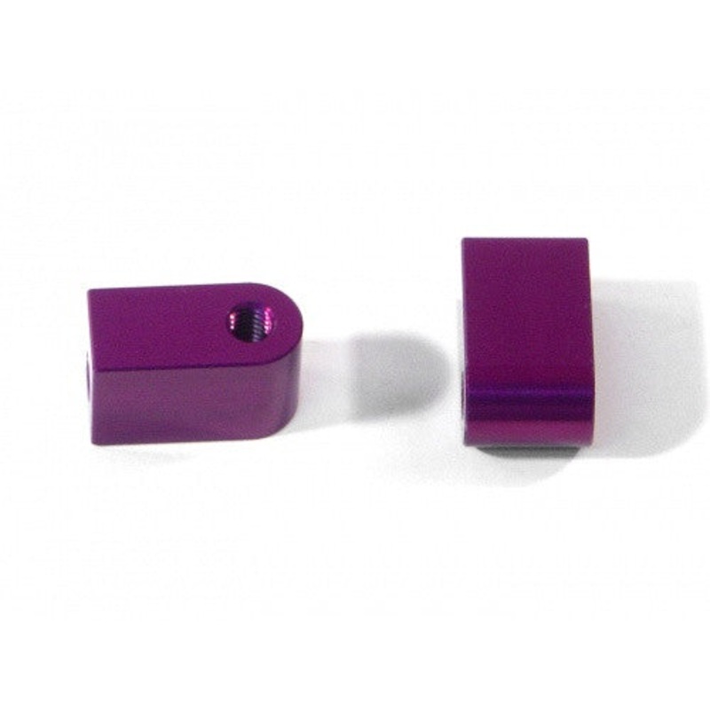 HPI 75167 Aluminum Servo Mount 10mm Purple RS4 Pro 4 *DISC*