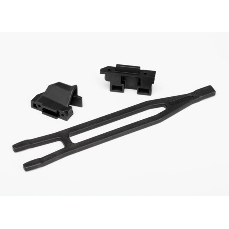 TRAXXAS 7426 Battery hold-down (1)/ hold-down retainer, front & rear (1 each)