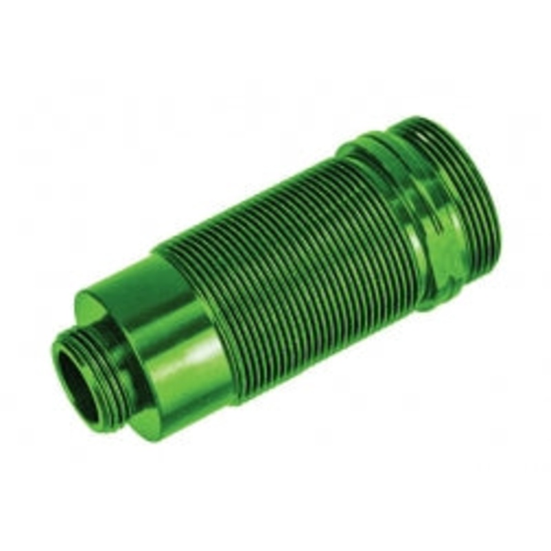 TRAXXAS 7466G Body, GTR long shock, aluminum (green-anodized) (PTFE-coated bodies) (1)