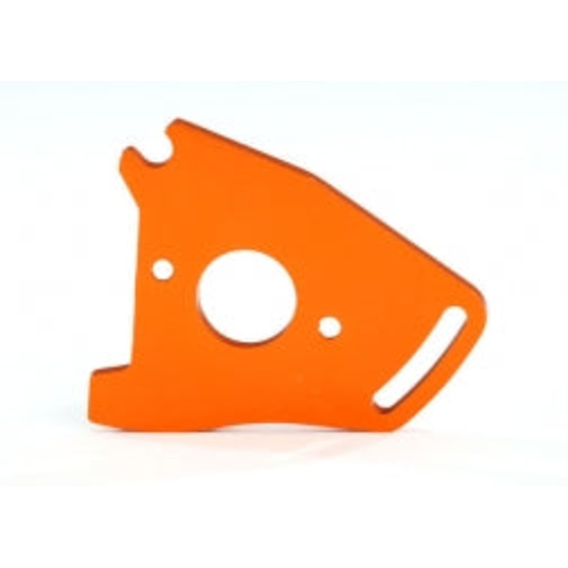 TRAXXAS 7490A ALLUMINUM Plate, motor, orange