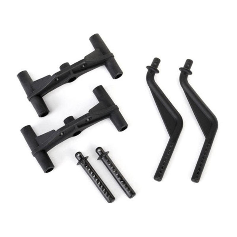 TRAXXAS 7516 Body mounts, front & rear / body mount posts, front & rear