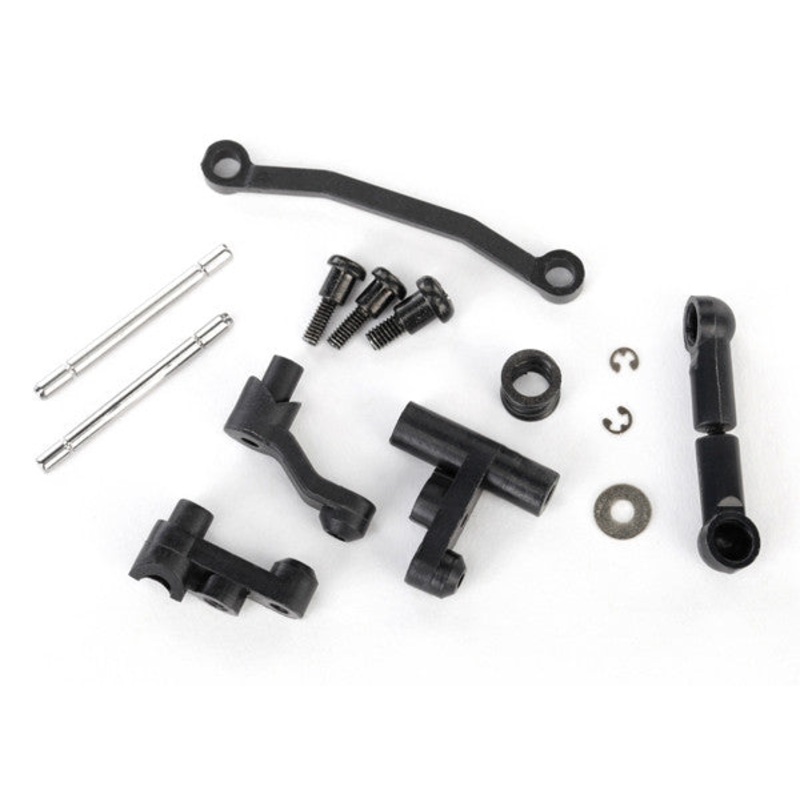 TRAXXAS 7538 Steering bellcranks, servo saver/ spring/ spring retainer/ posts/ draglink *DISC