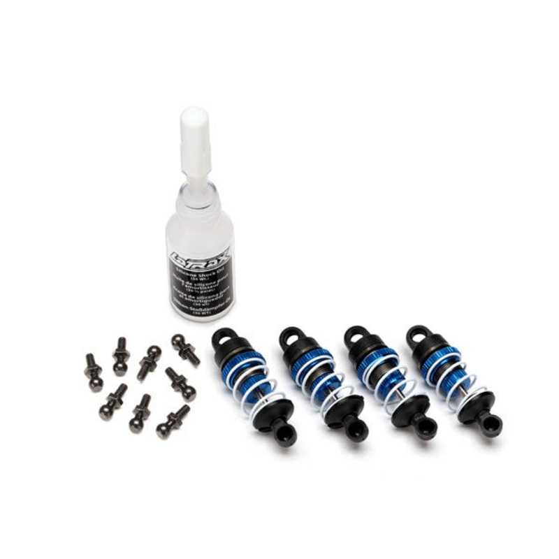 TRAXXAS 7560X Shocks Aluminum blue-Anodized Assembled w/ Springs