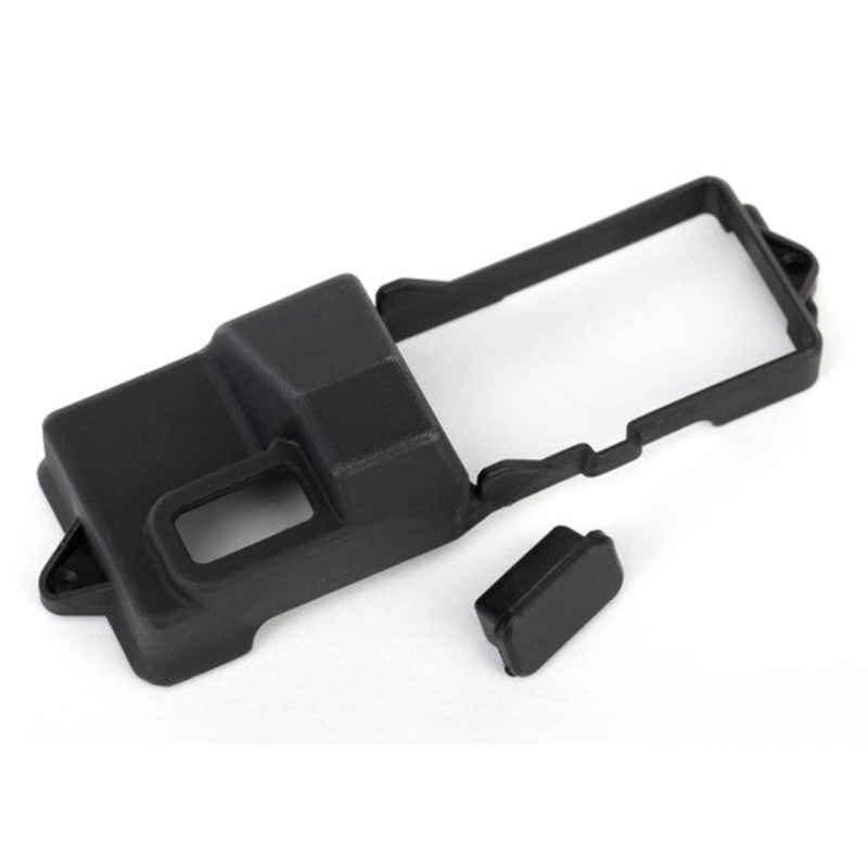 TRAXXAS LATRAX 7524 Box, receiver/ ESC mount/ rubber plug/ adhesive foam tape (2)