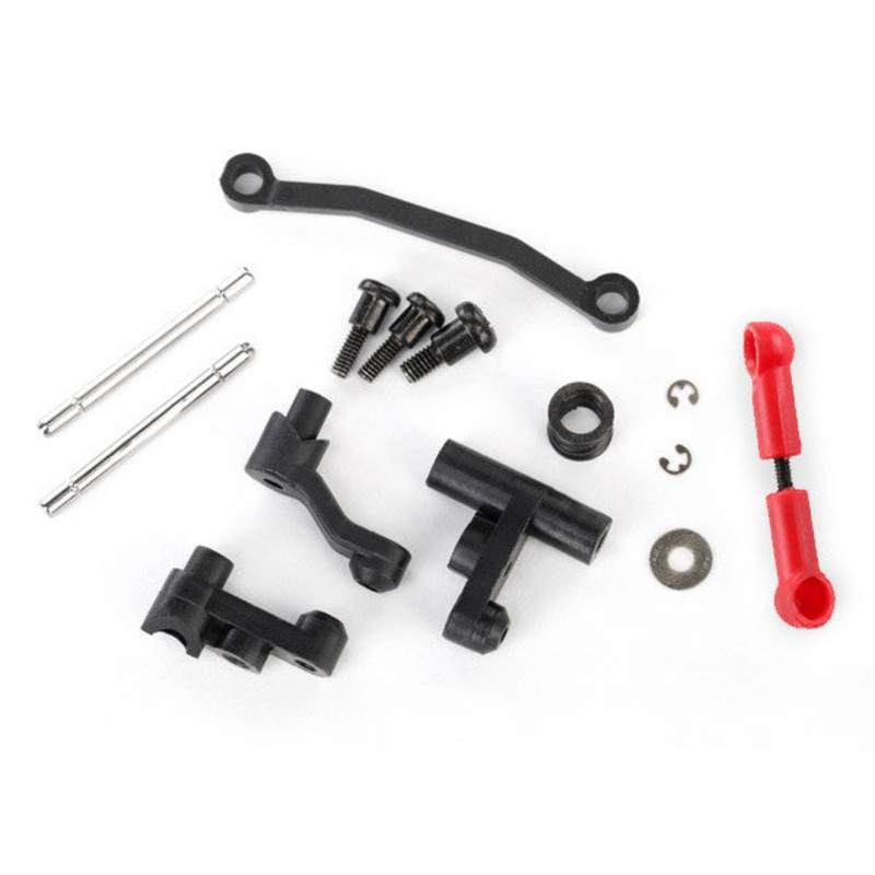 TRAXXAS LATRAX 7538X Steering bellcranks, servo saver/ spring/ spring retainer/ posts/ draglink