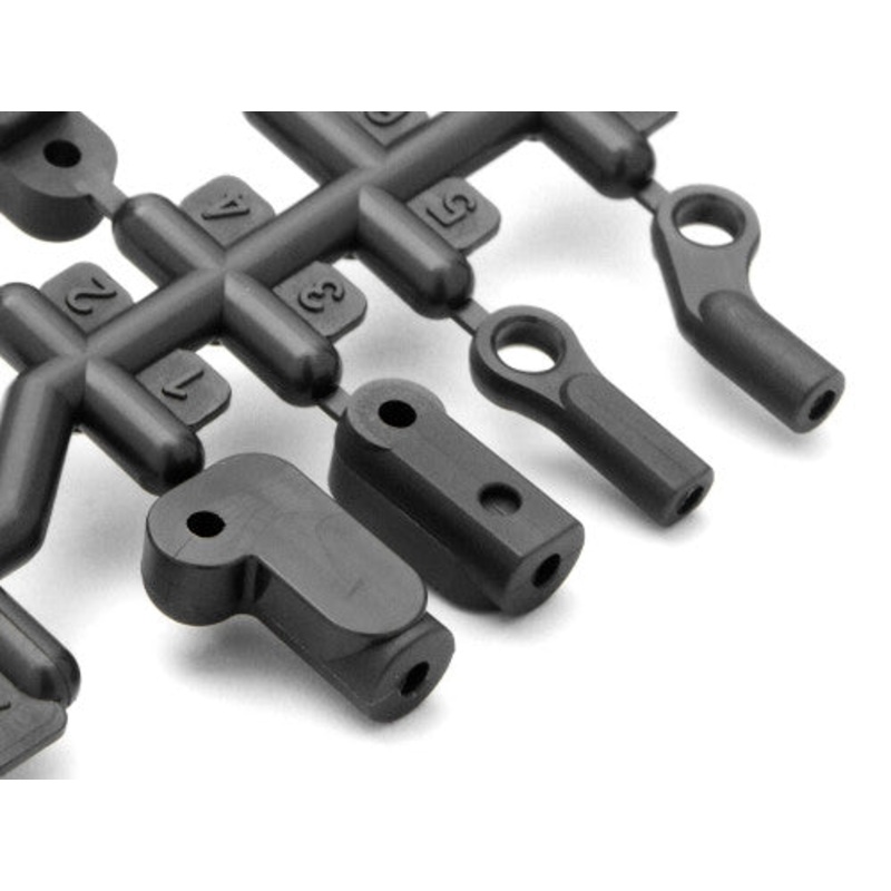 HPI 73436 Steering Link/Servo Mount Set Micro RS4 *DISC*