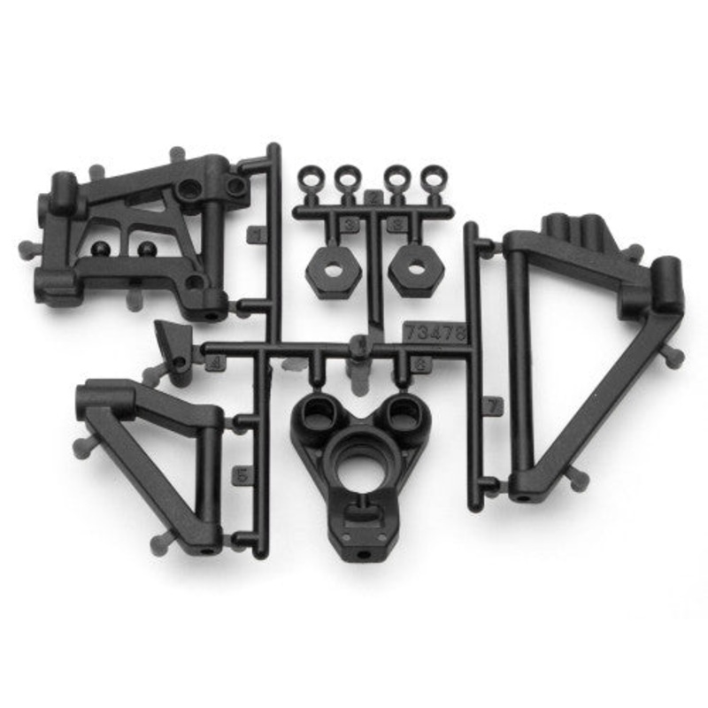 HPI 73478 Suspension Arm/Rear Hub Set R40 *DISC*
