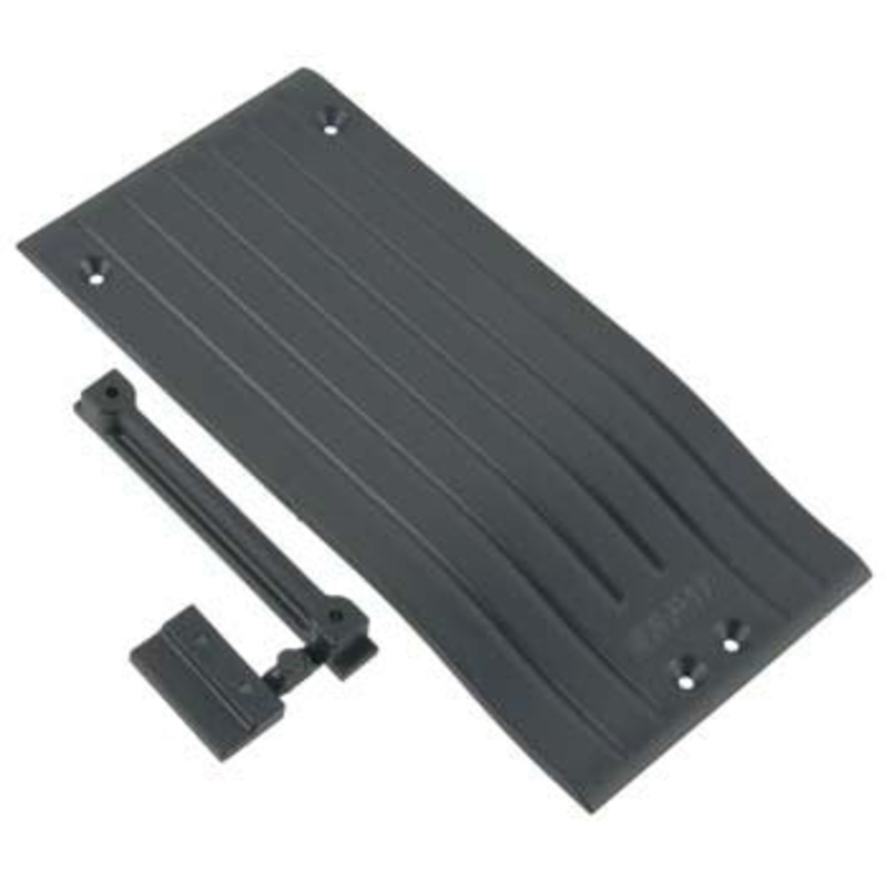 RPM 73352 Center Skid Protect Plate Black Flux
