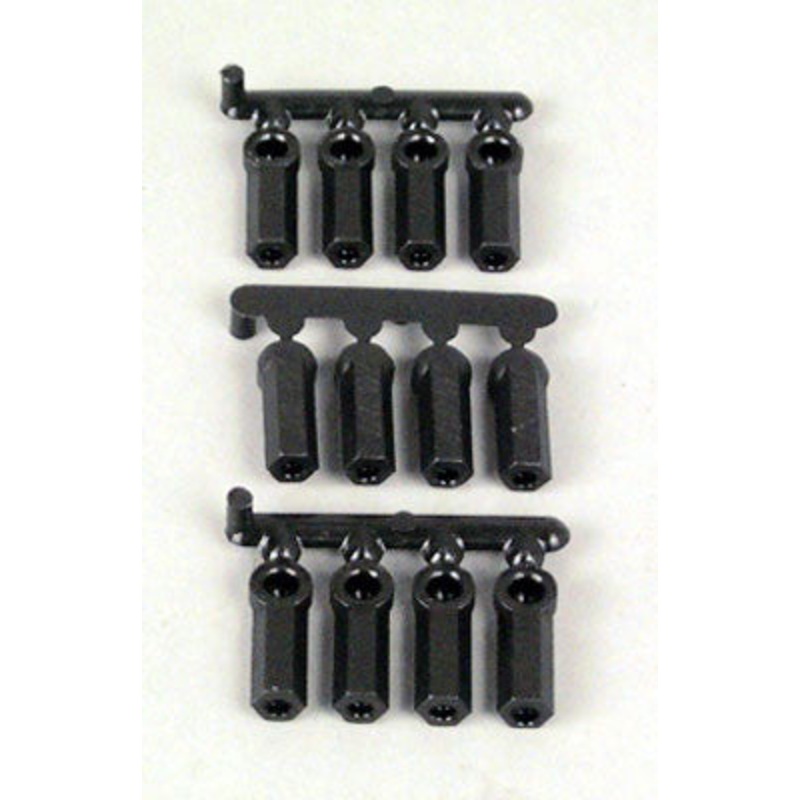 RPM 73372 Heavy Duty 4-40 Rod Ends (12) Black