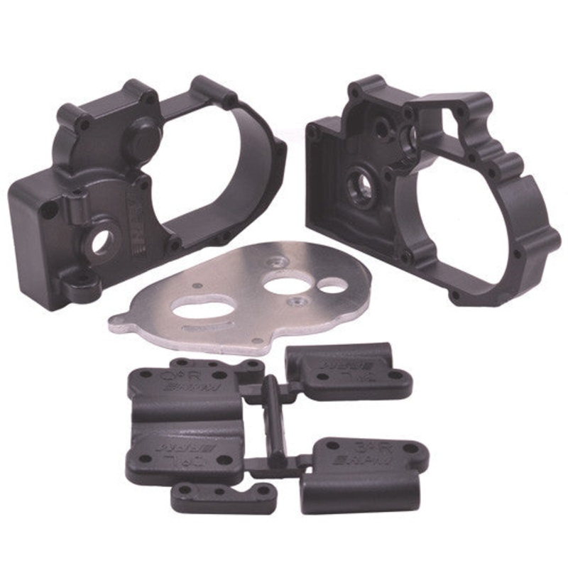 RPM 73612 Hybrid Gearbox Housing & Rear Mounts Black