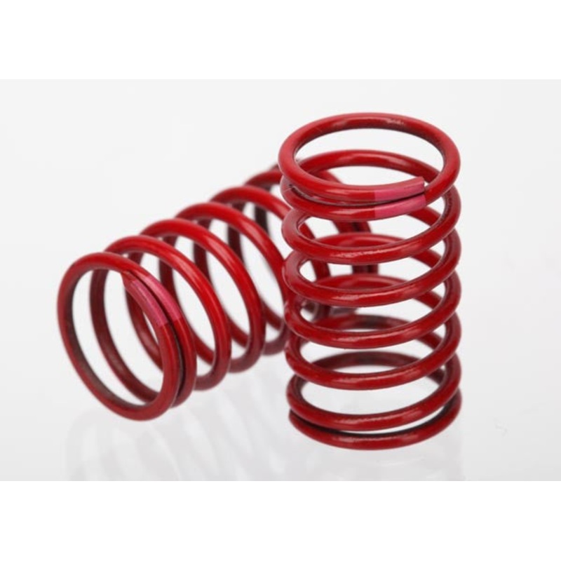 TRAXXAS 7244 Spring, shock (GTR) (2.77 rate, pink) (1 pair)