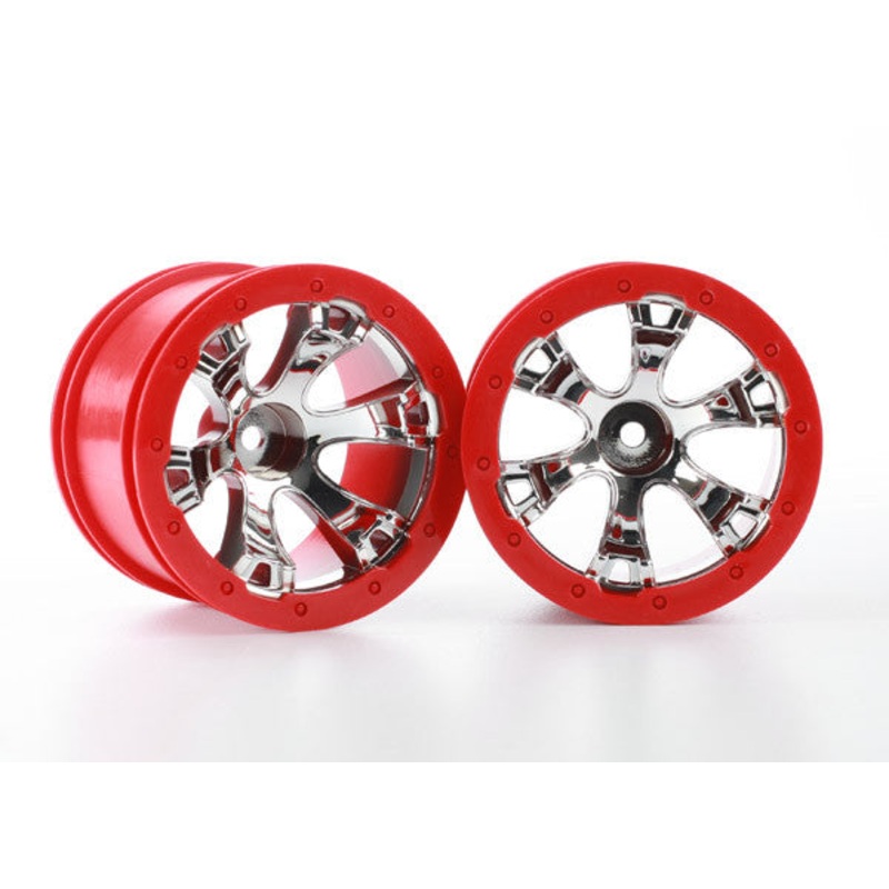 TRAXXAS 7271  Wheels Geode 2.2 Red Beadlock 1/16 Summit VXL