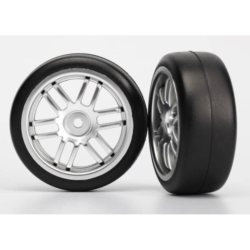 TRAXXAS 7376A Tires & Wheels Assembled Rally 1.9