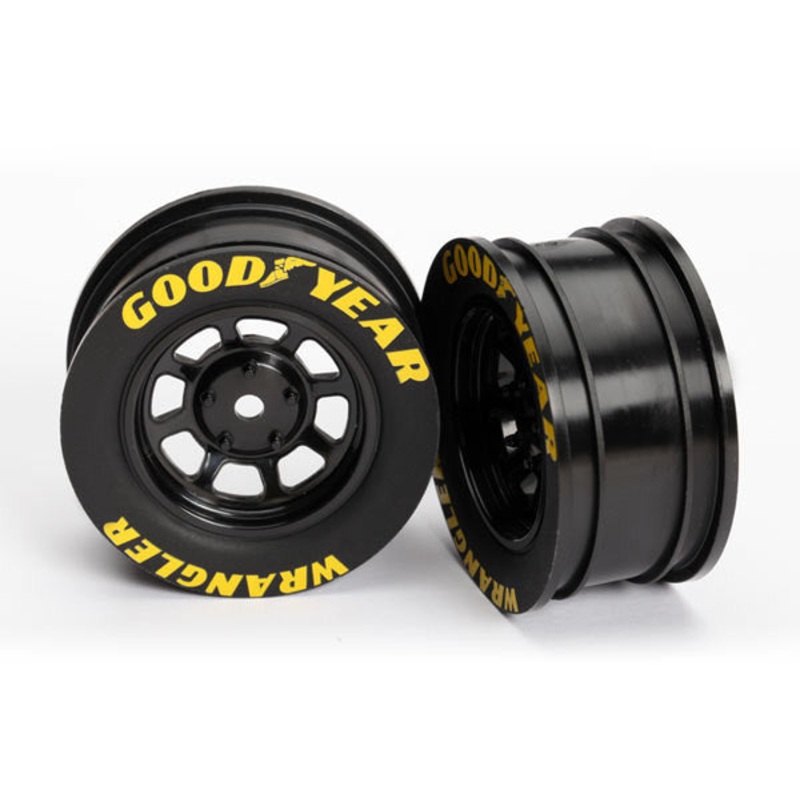 TRAXXAS 7377 Wheels 8-Spoke Black *DISC