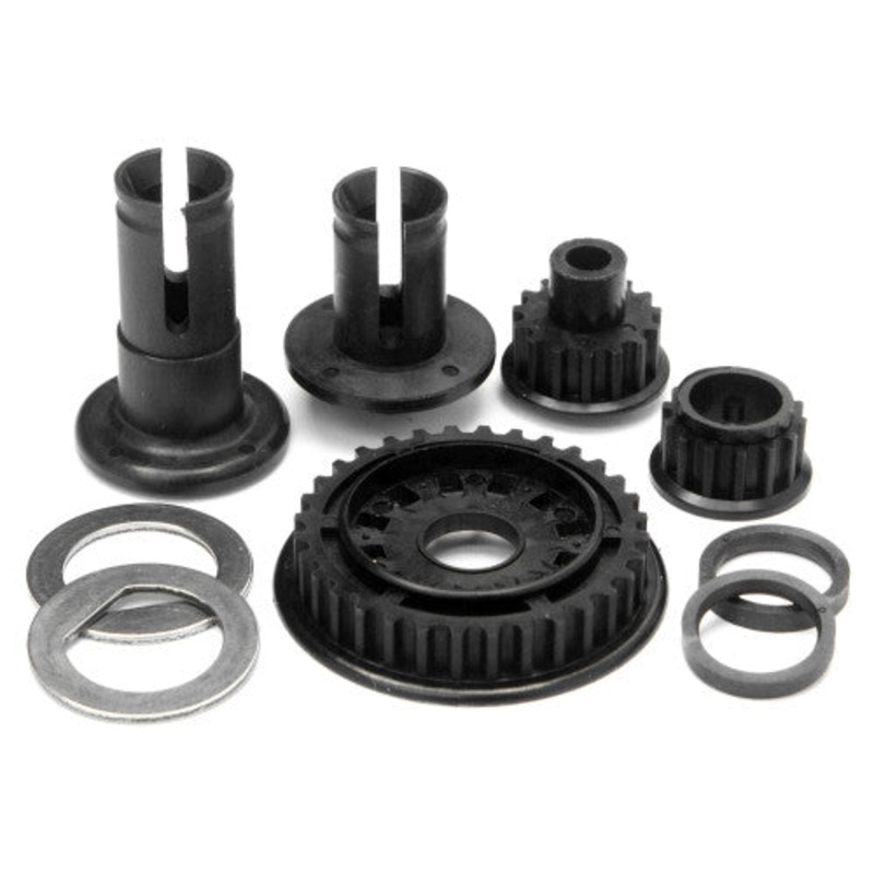 HPI 72106 Graphite Ball Diff Set (32T/RS4 Pro Pro2 Rally) *DISC*