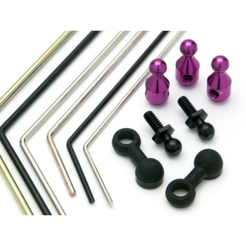 HPI 72190 Sway Bar Set Nitro Rush *DISC*