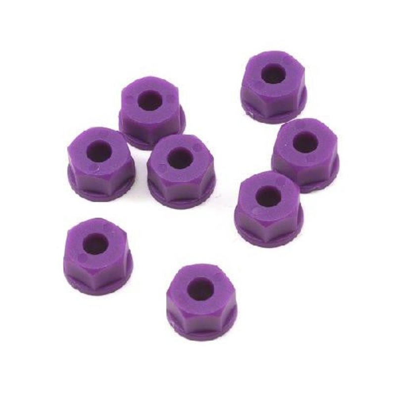 RPM 70848  *DISC* Nylon Nuts, 8-32 Purple (8)