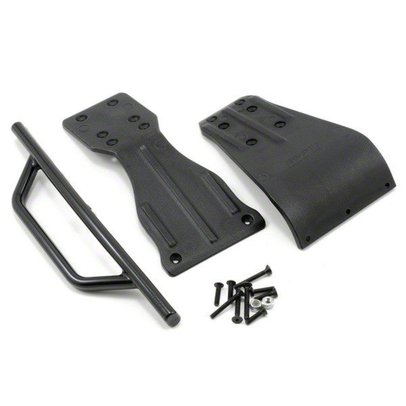 RPM 70902 Front Bumper Assembly Black SC10