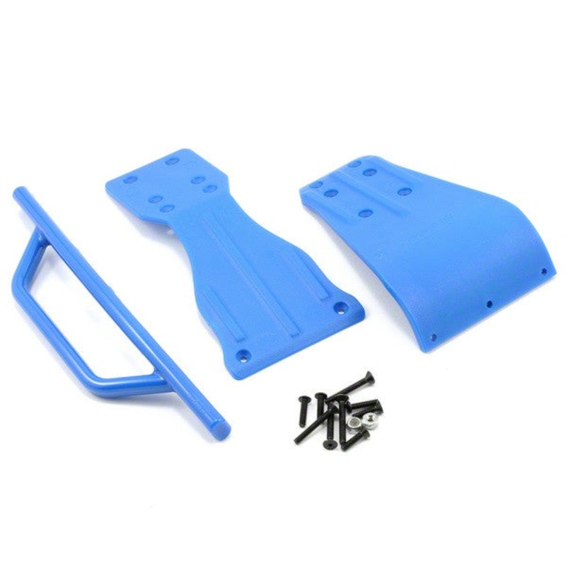 RPM 70905 Front Bumper Assembly Blue SC10