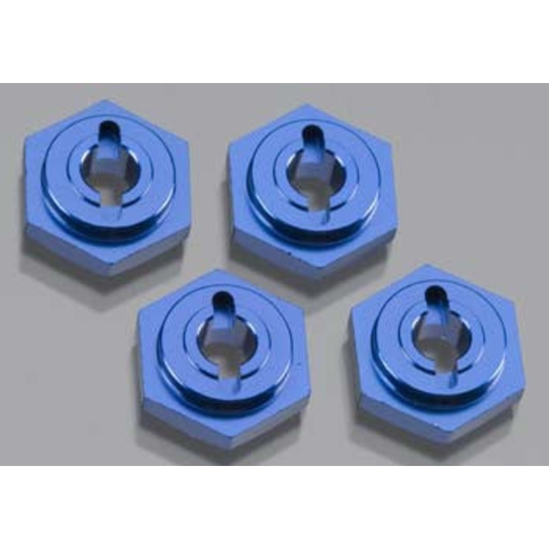 TRAXXAS 7154X Wheel Hubs Hex Aluminum Blue