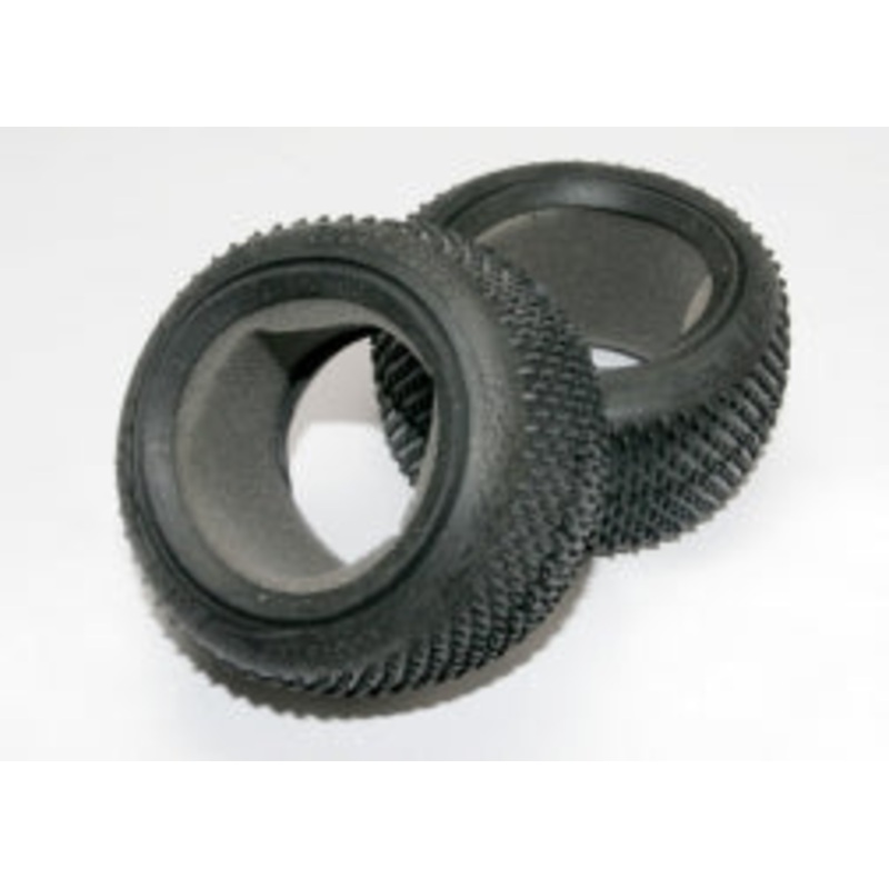 TRAXXAS 7173 Response Pro 2.2" (soft-compound, narrow profile, short knobby design)/ foam inserts (2)