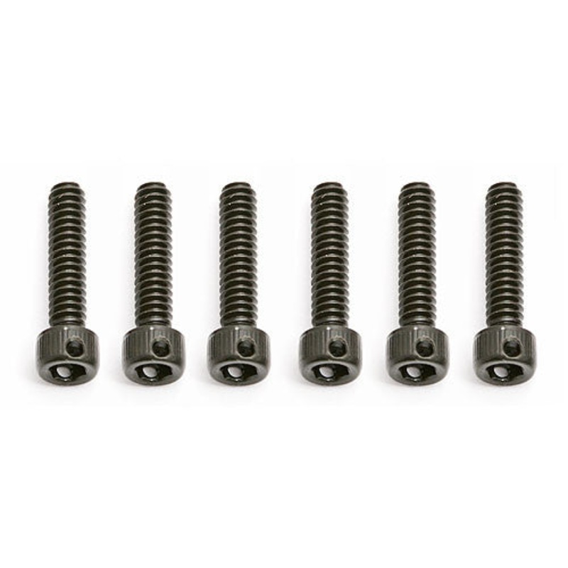 ASSOCIATED 6916 SH Screw w/Hole 4-40x1/2 (4)