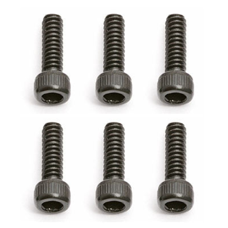 ASSOCIATED 6924 Socket Head Cap Screw 4-40x3/8 (6) SC10 2WD; B4.1