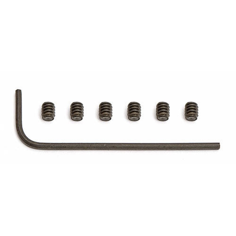 ASSOCIATED 6951 4-40x1/8 Pinion Set Screw & Wrench: B44.2 *DISC*