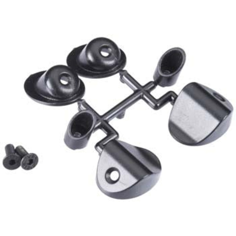 RPM 70292 Through-The-Body Mock Side Exhaust Tips Black