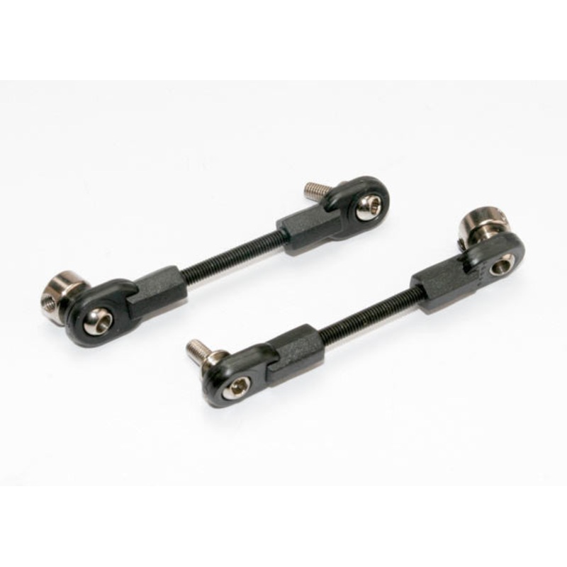 TRAXXAS 6897 Linkage, rear sway bar (2) (assembled with rod ends, hollow balls and ball studs) : SLASH 4X4, STAMPEDE 4x4