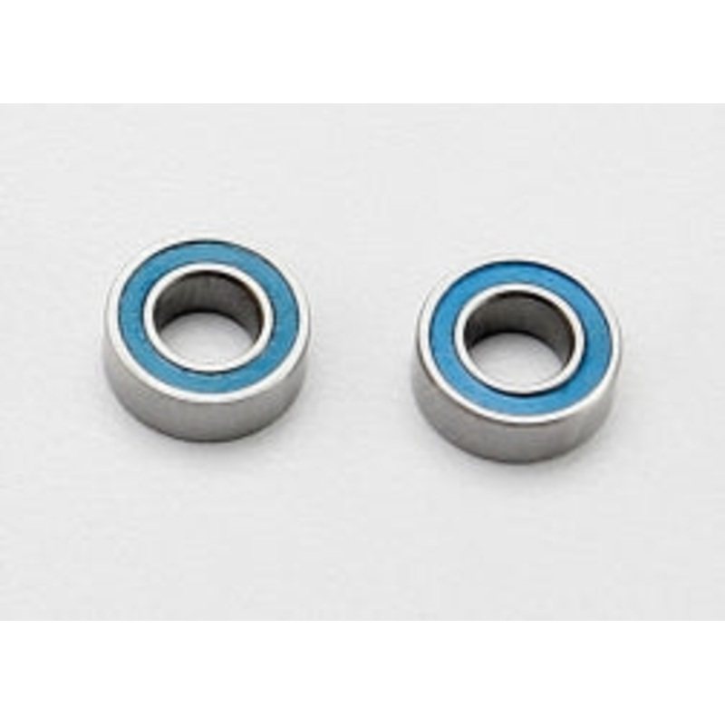 TRAXXAS 7019 Ball Bearings Blue Rubber Sealed 4x8x3mm (2)