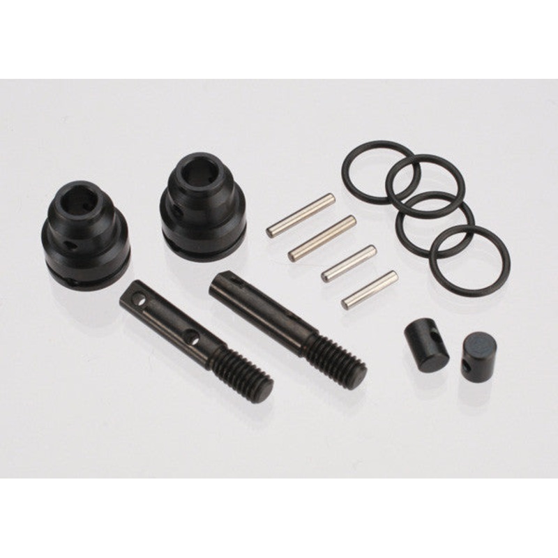 TRAXXAS 7055 Rebuild kit, steel constant-velocity driveshafts (includes pins, o-rings, stub axles for driveshafts assemblies)