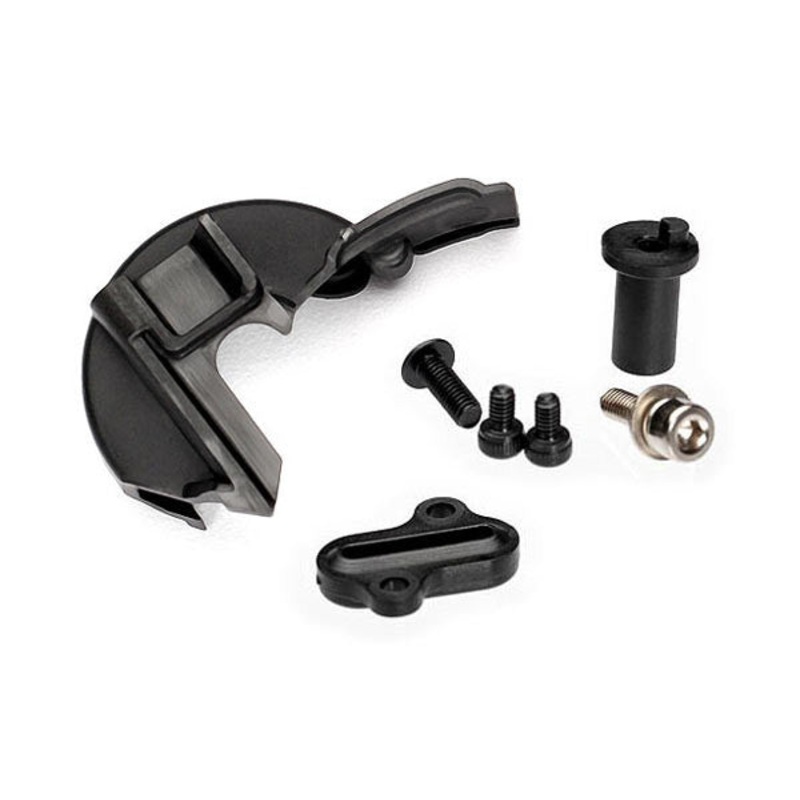 TRAXXAS 7077R Cover Gear Motor Mount Hinge Post