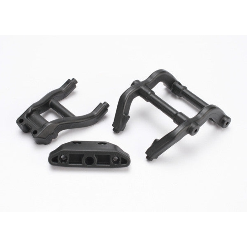 TRAXXAS 6777 Wheelie Bar Mounts Rear Skid Plate