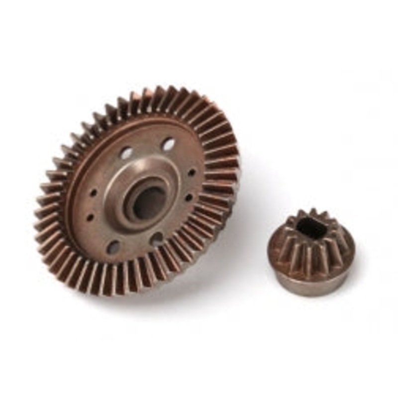 TRAXXAS 6779 Ring gear, differential/ pinion gear, differential (12/47 ratio) (rear)