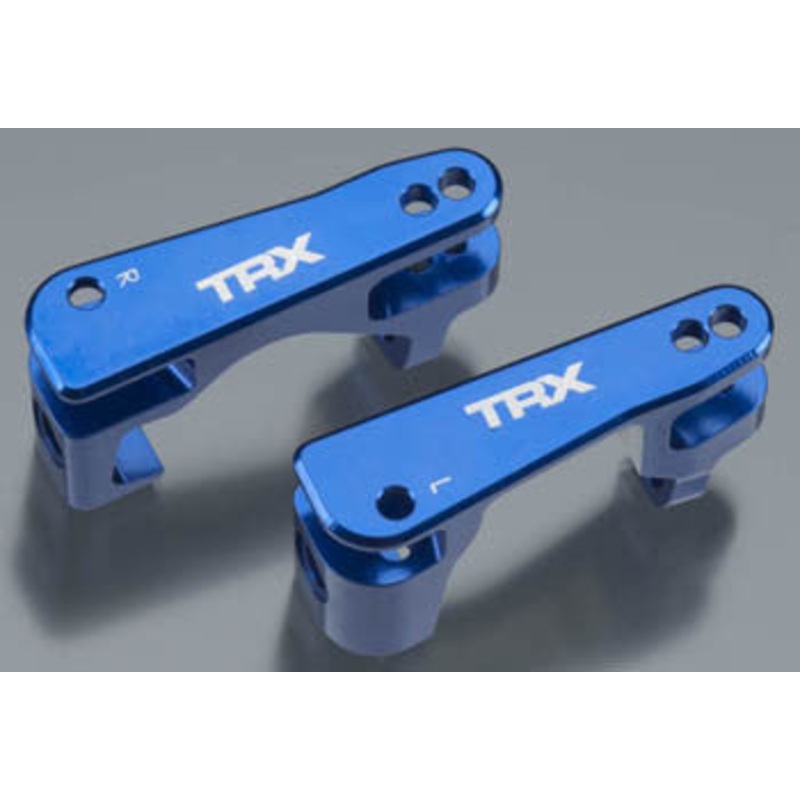 TRAXXAS 6832X Caster Blocks C-Hubs Blue