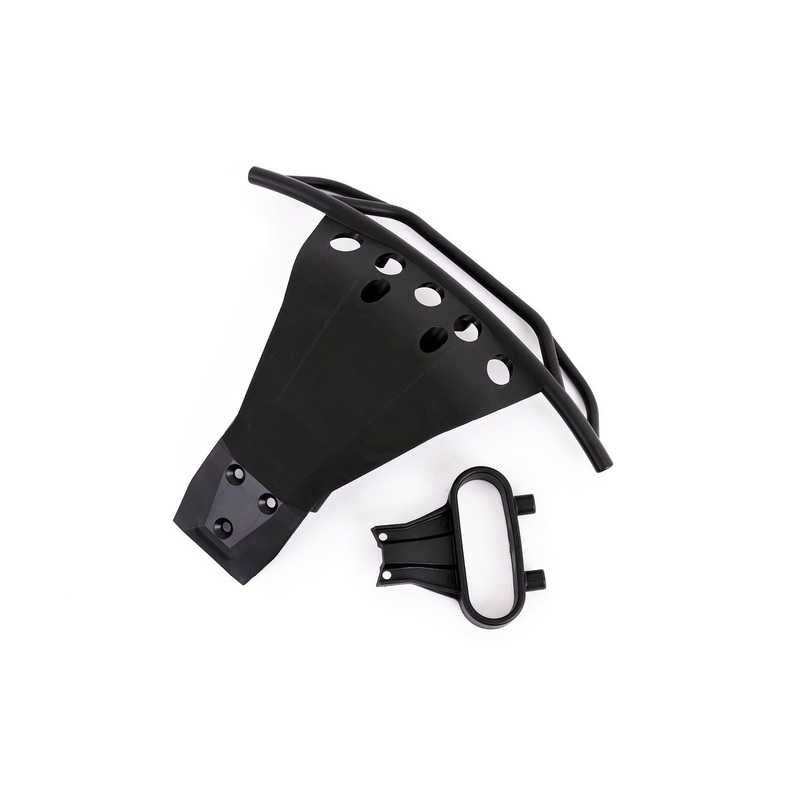 TRAXXAS 6835X Bumper, front / bumper support (fits Slash 4X4) (for LED light kit installation)