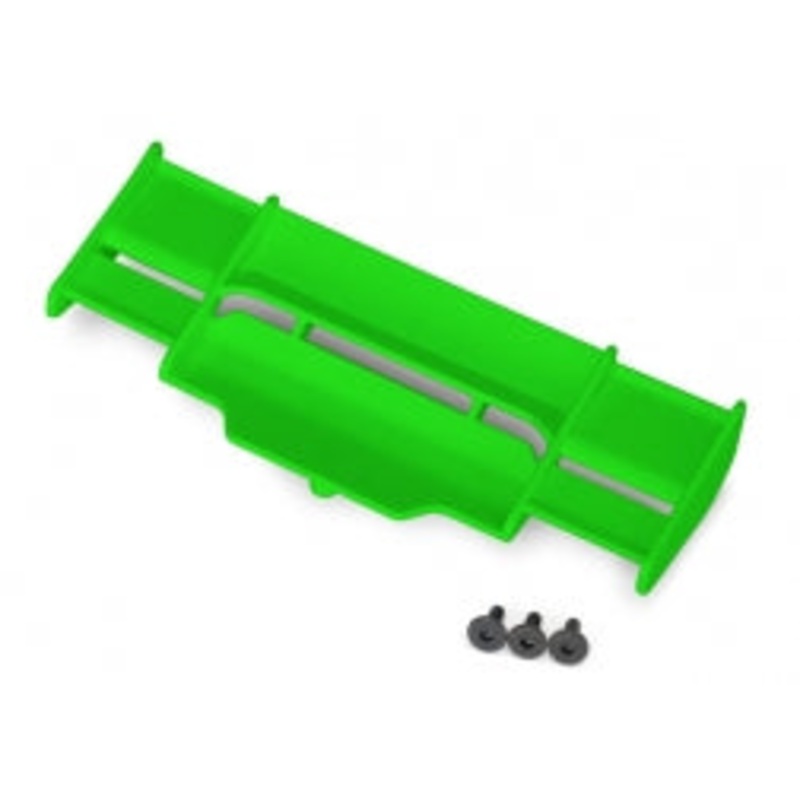 TRAXXAS 6721G Wing, Rustler 4X4 (green)/ 3x8 FCS (3)