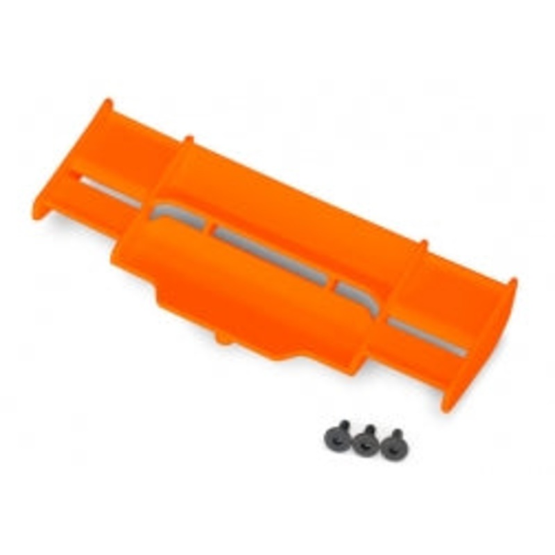 TRAXXAS 6721T Wing, Rustler 4X4 (orange)/ 3x8 FCS (3)