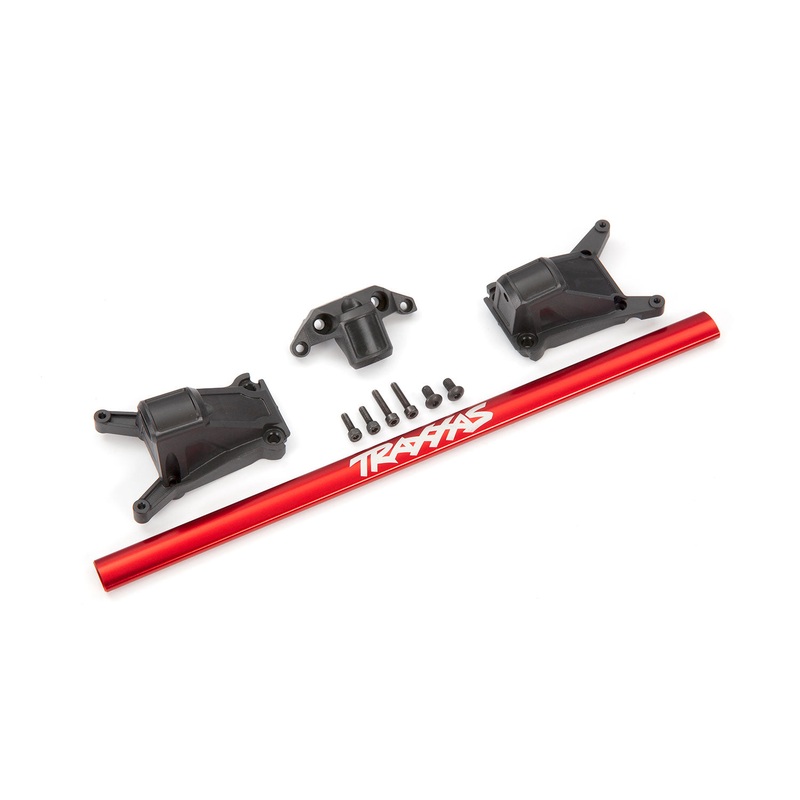 TRAXXAS 6730R Red Chassis Brace Kit Rustler Slash 4x4 w/ LCG chassis