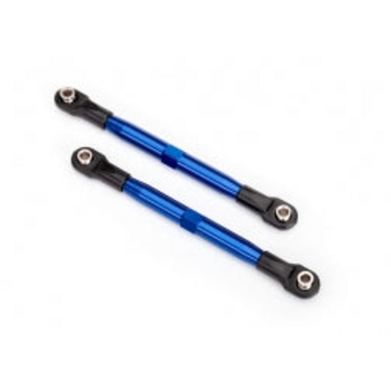 TRAXXAS 6742X Toe links TUBES blue-anodized 87mm