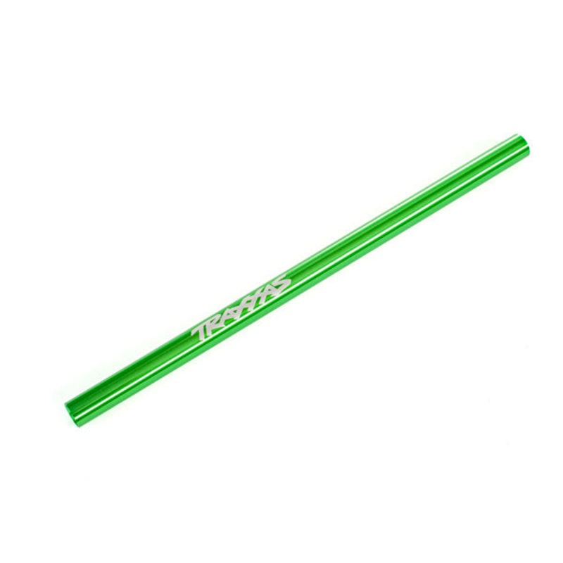 TRAXXAS 6755G Driveshaft center 6061-T6 aluminum green