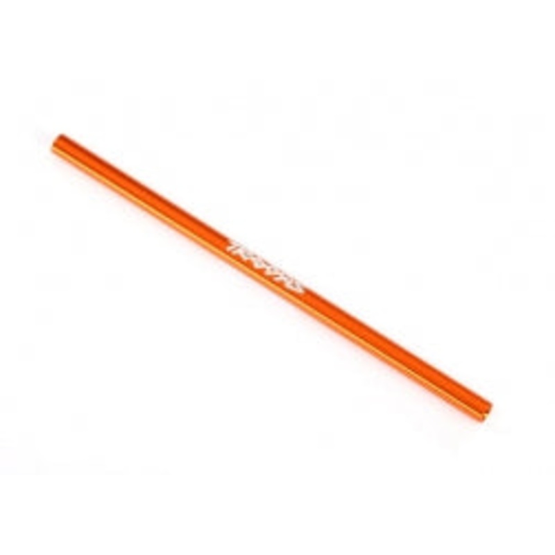 TRAXXAS 6765A Driveshaft, center, 6061-T6 aluminum orange-anodized 189mm