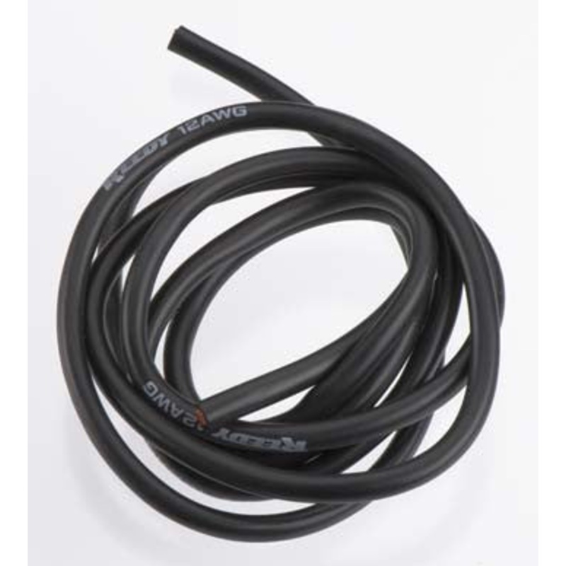 ASSOCIATED 647 Reedy 12awg Pro Silicone Wire Black 1 Meter
